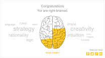 right-brained
